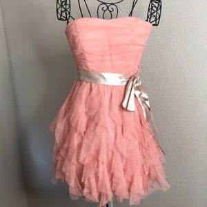 Beautiful coral dress